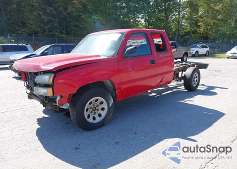 2006 Chevrolet Silverado 1500 Work Truck from USA, damaged, VIN 1GCEK19V06E244800